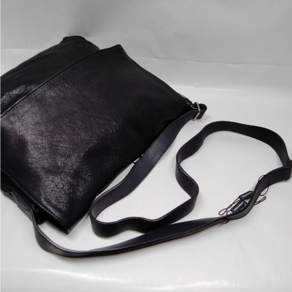 Dolce & Gabbana Black Leather Messenger Bag - Picture 9 of 10